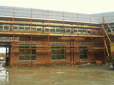 New School Site on December 2008